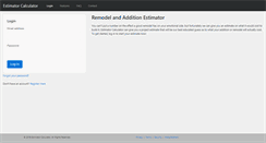 Desktop Screenshot of estimatorcalculator.com